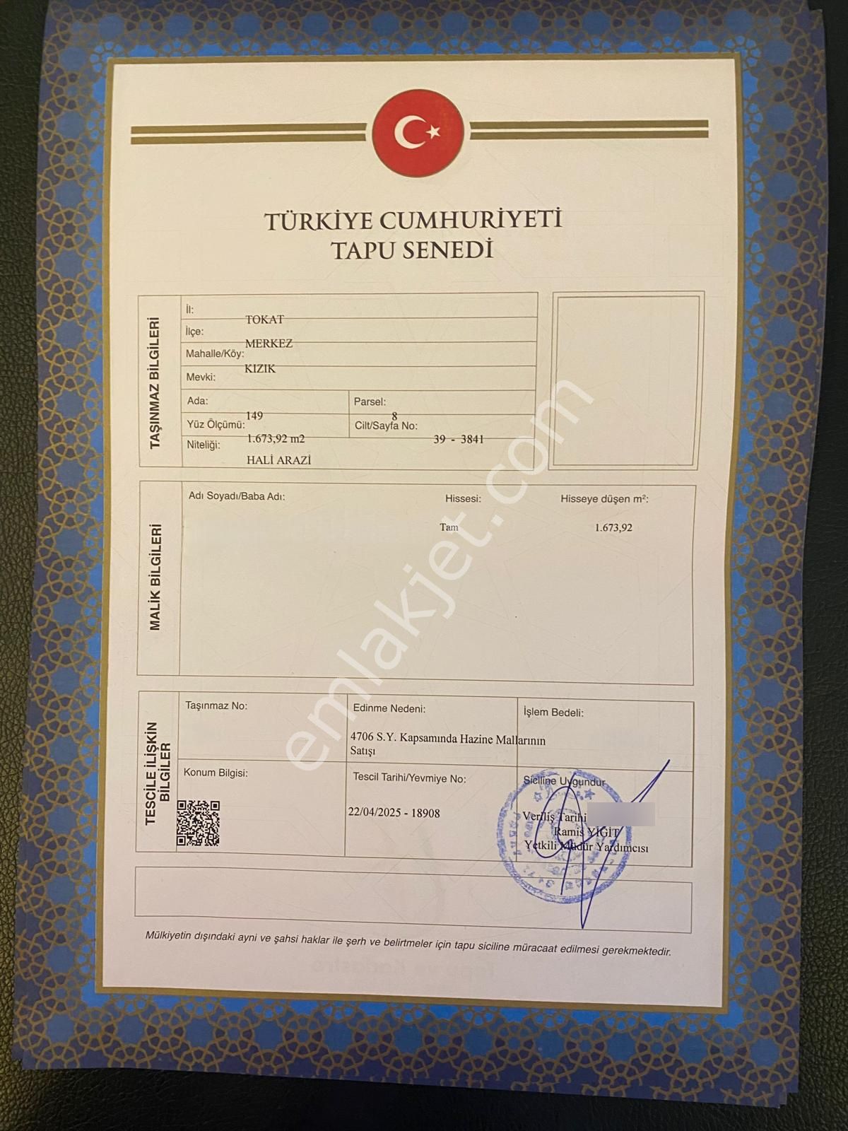 Tokat Kızık Köyünde Satılık Arazi - Görsel 22