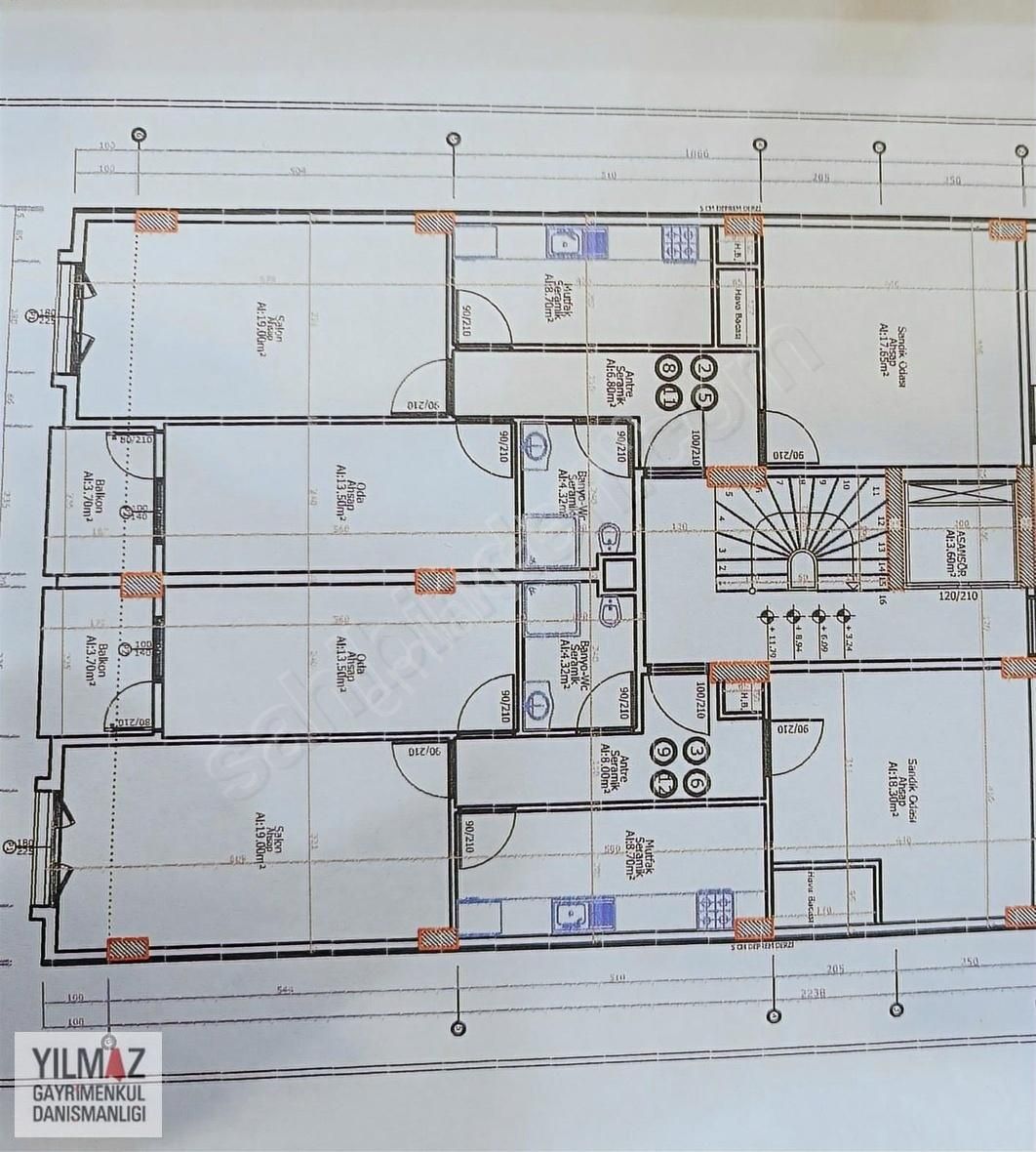 Yılmaz Gayrimenkulden Topraktan Sıfır 2+1 Brüt 88 M2 Daire