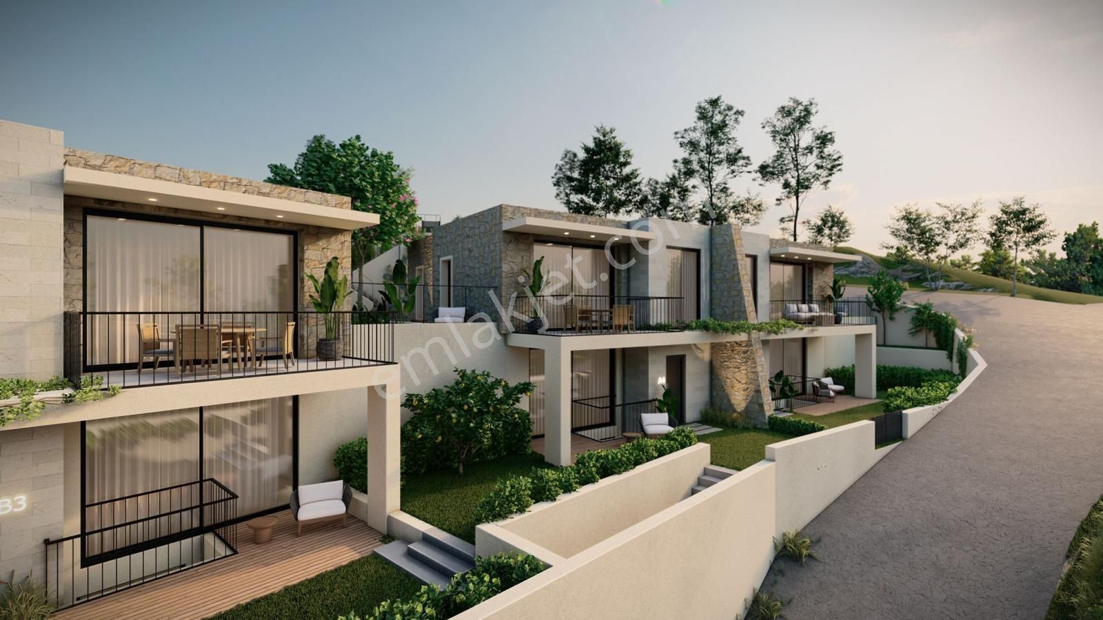 Bodrum Dereköyde Projeden Satılık 3 + 1 Dubleks Villa - Görsel 3