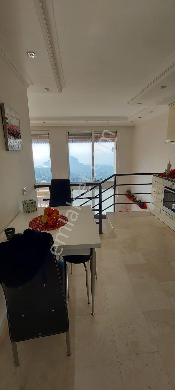 Alanya Tepe Mah.full Deniz Manzaralı Villa Tipi 2+1 Daire - Görsel 12