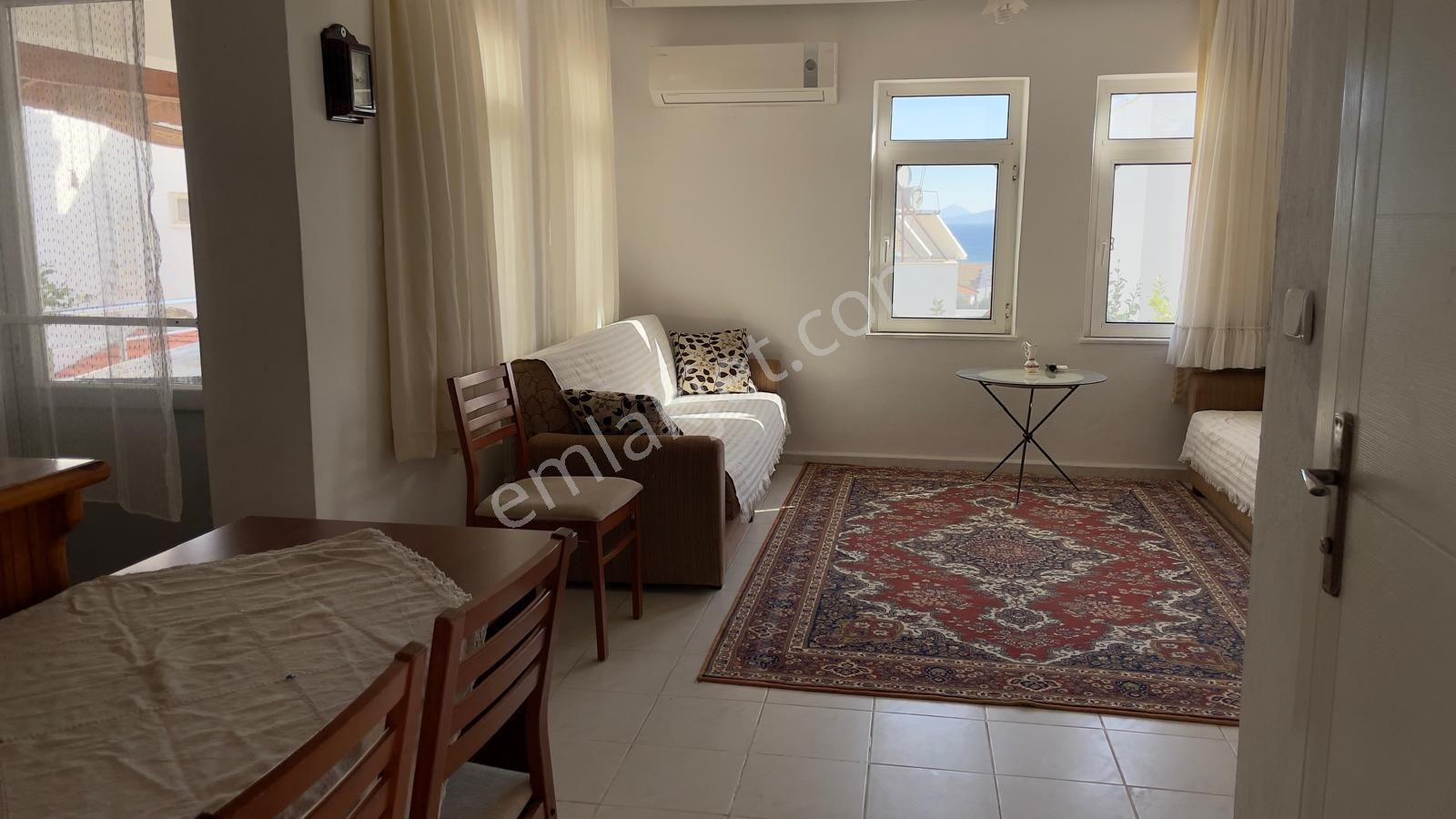 Datça Güneşkent'te Deniz Manzaralı Yıllık Kiralık 2+1 Villa - Görsel 7