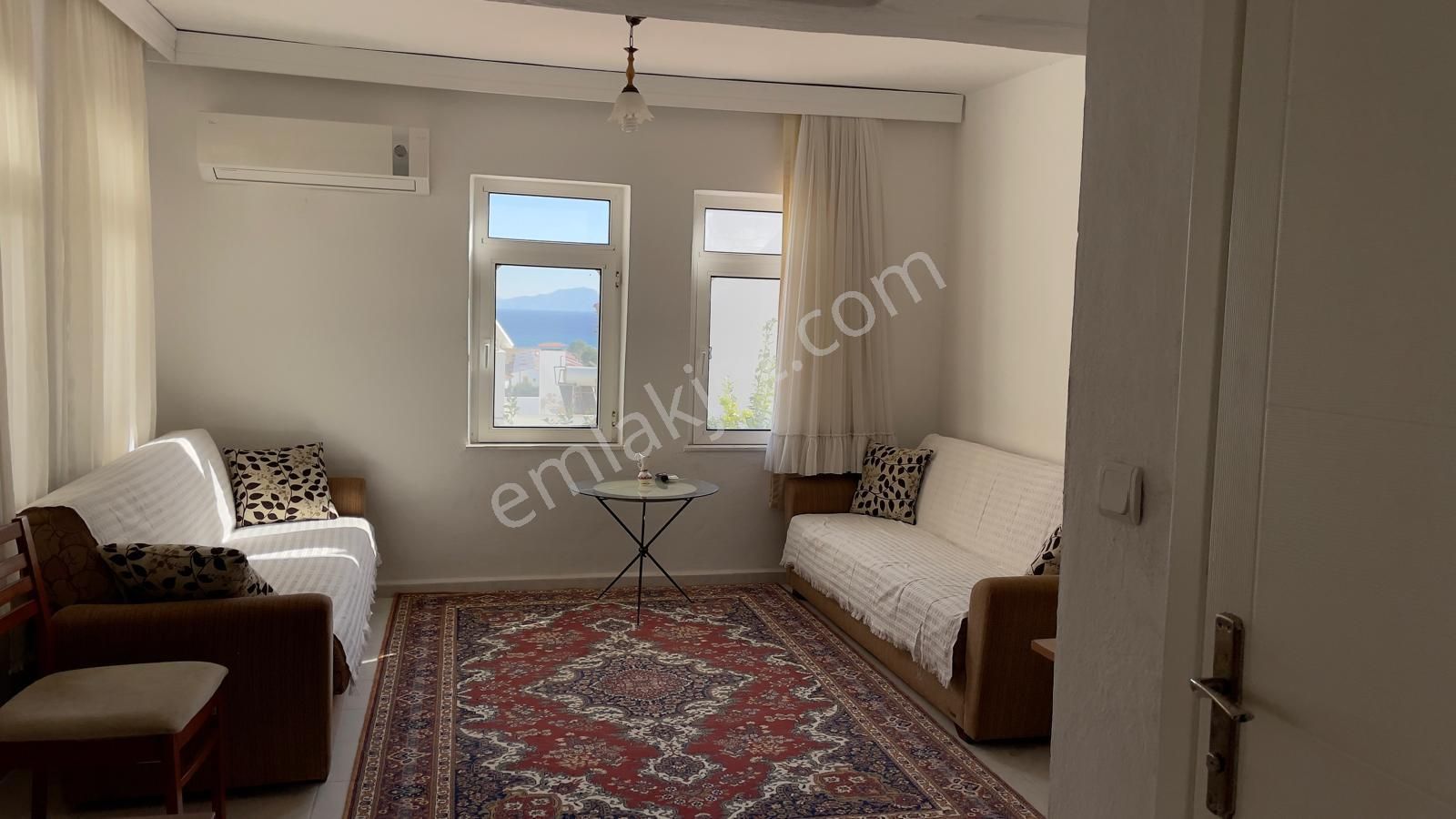 Datça Güneşkent'te Deniz Manzaralı Yıllık Kiralık 2+1 Villa - Görsel 8