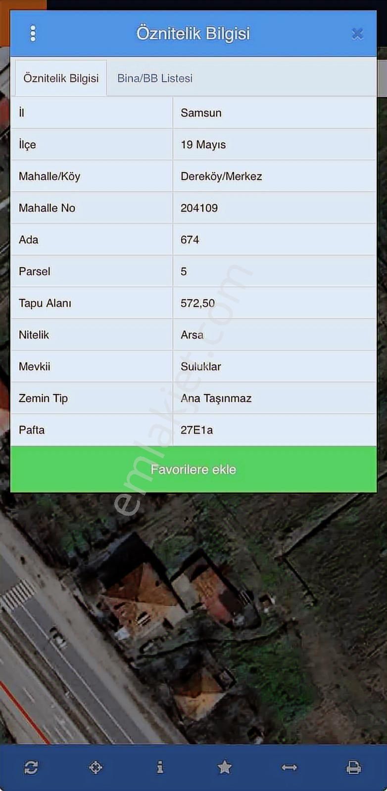 Samsun Sinop Yoluna Köşe 2. Parsel Dereköy 19 Mayıs Takas Olur - Görsel 3