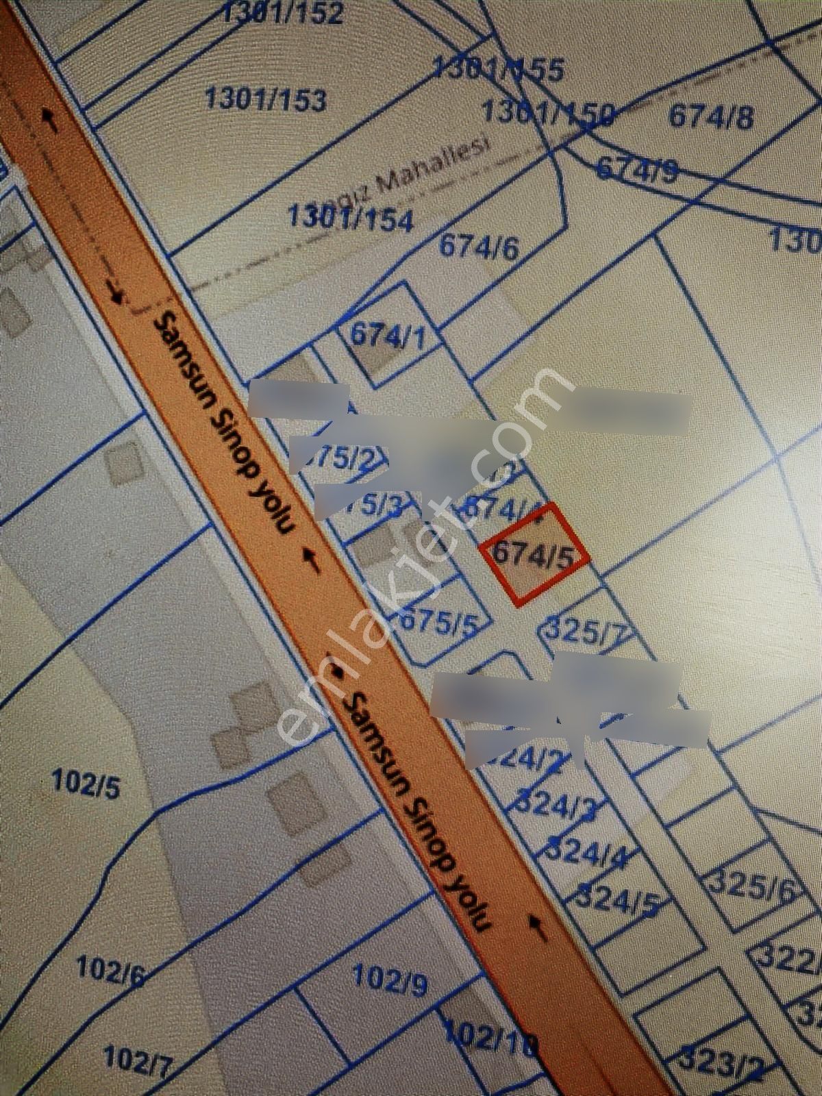 Samsun Sinop Yoluna Köşe 2. Parsel Dereköy 19 Mayıs Takas Olur - Görsel 15