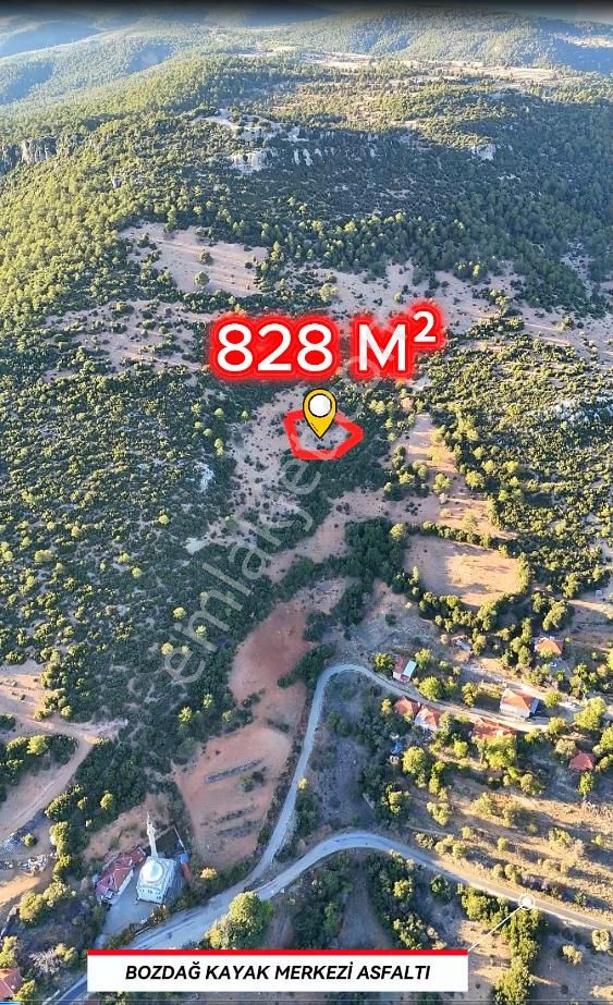 Şahin Emlaktan Denizli Acıpayam Mevlütler Mah. Satılık 828 M² Tarla - Görsel 6