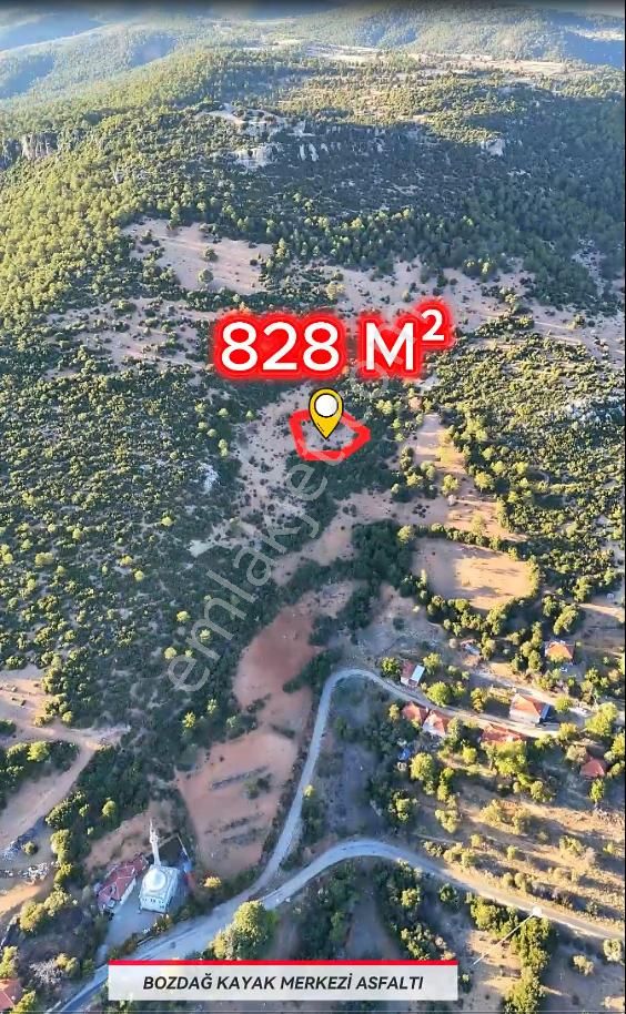 Şahin Emlaktan Denizli Acıpayam Mevlütler Mah. Satılık 828 M² Tarla - Görsel 2