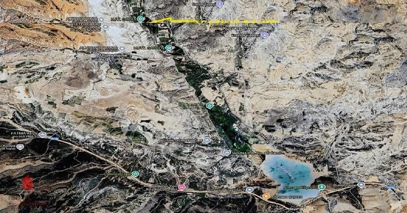 Keçimuhsine'de 2258m2 Derbent Yolunun Yanı Satılık Bahçe - Görsel 3