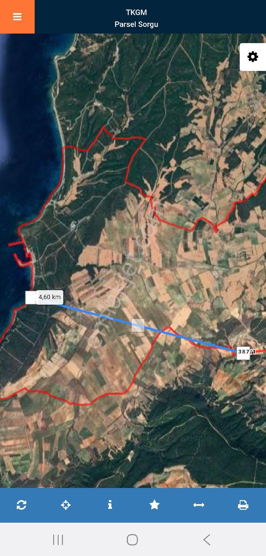 Çanakkale Eceabat Kemalpaşa'da Denize Yakın 6.269 M2 Tarla. Açıklamayı Okuyarak Arayınız - Görsel 5