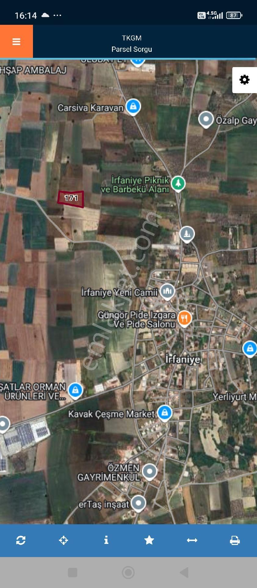 Nilüfer İrfaniye Mahallesi Satılık 9.800 Mt Tarla - Görsel 3