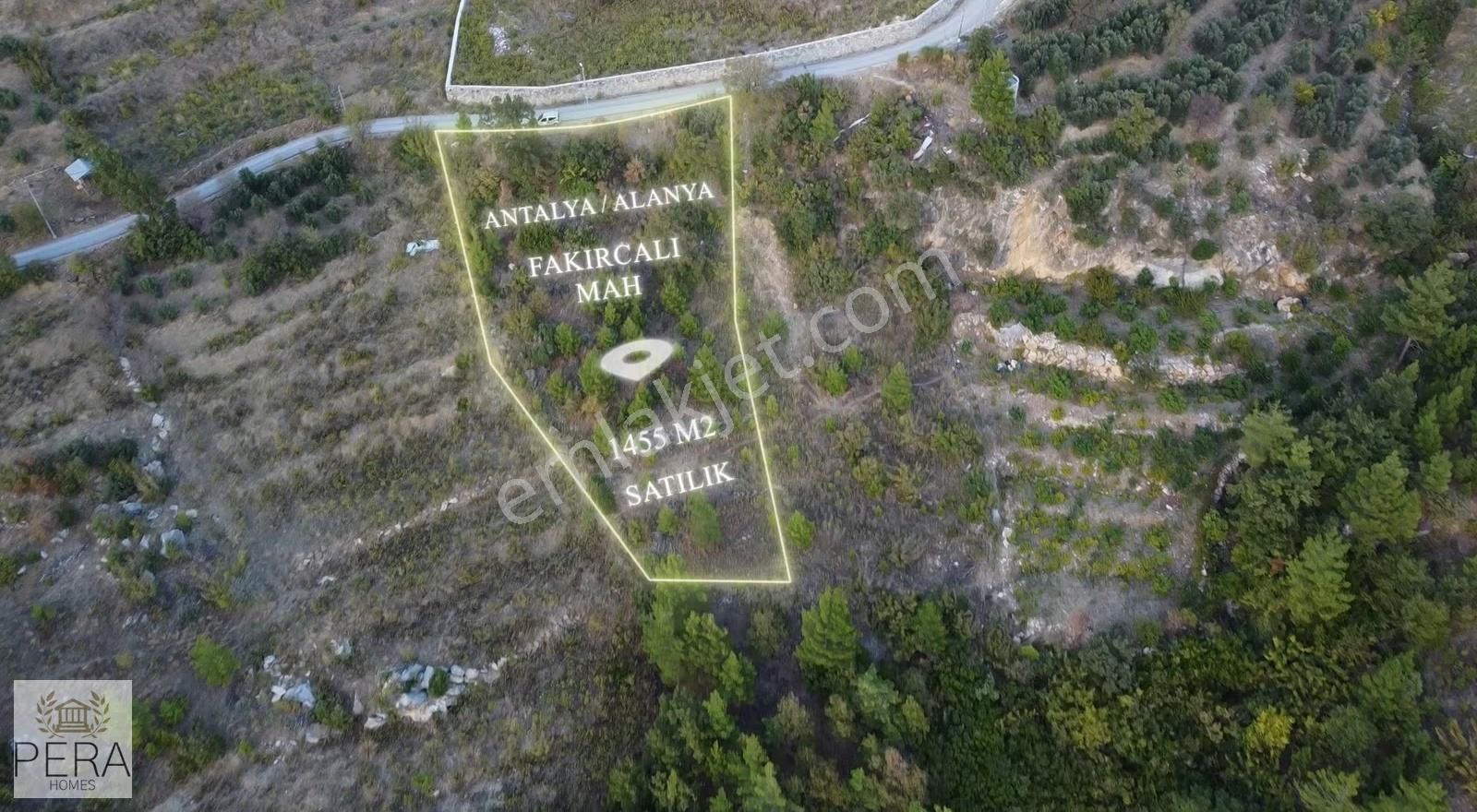 Alanya Fakırcalı Satılık 1455 M2 Tarla - Görsel 2