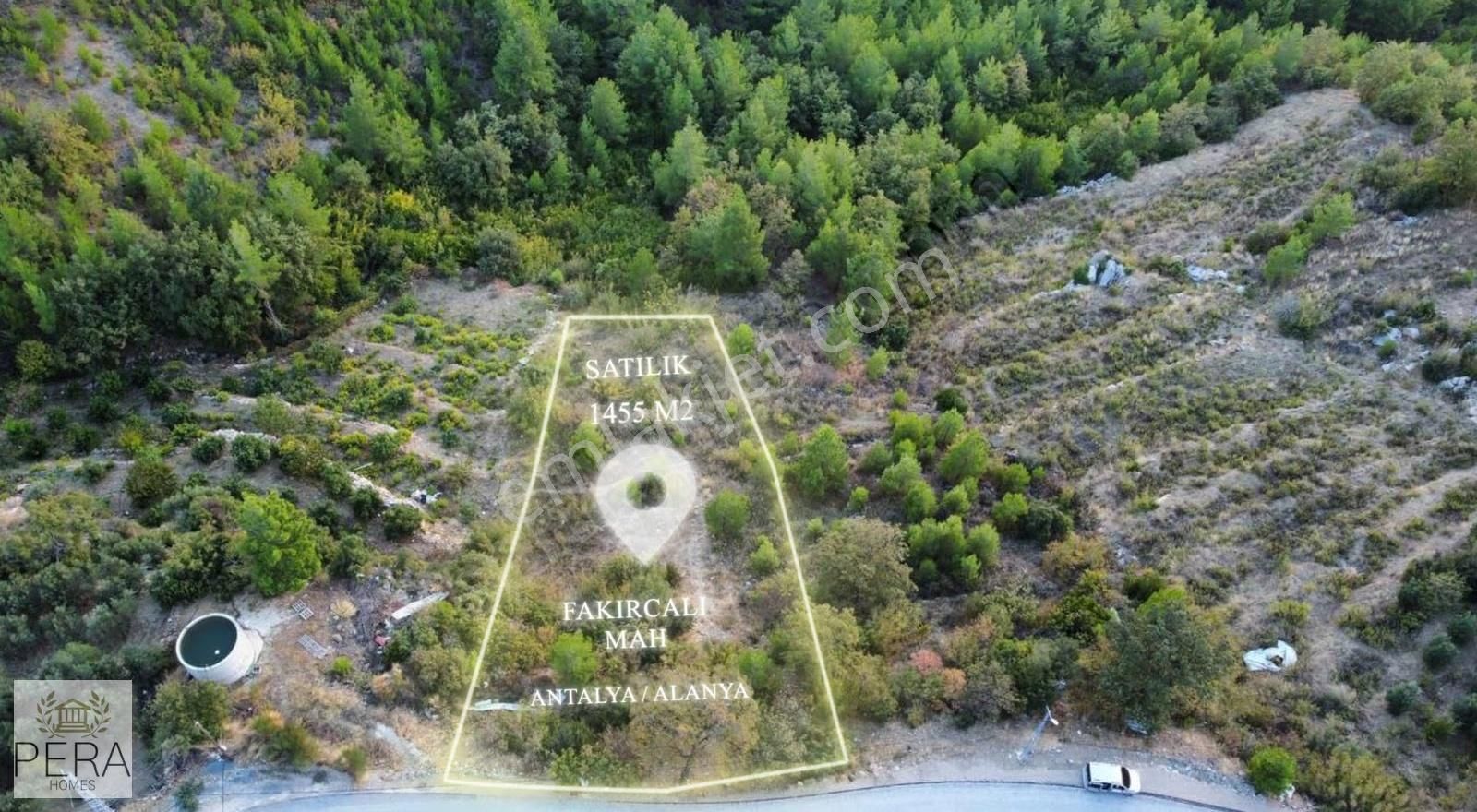 Alanya Fakırcalı Satılık 1455 M2 Tarla