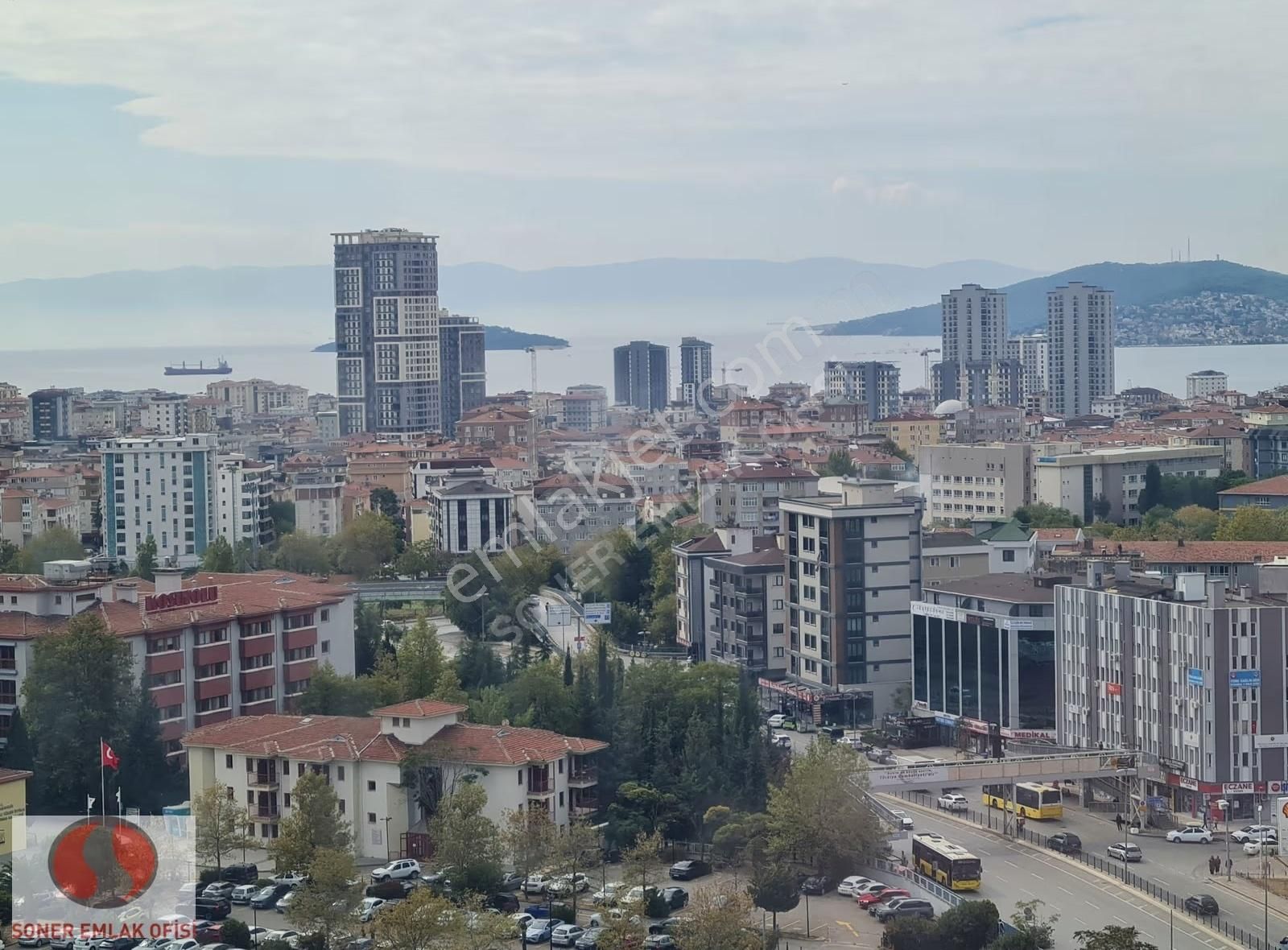 Kartal Kuriş Kule De 360 Derece Deniz Manzaralı Kople Kat.