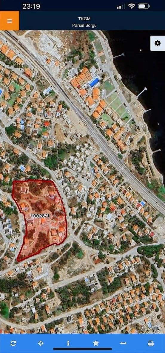 Yenifoça Donantkent'de Deniz Manzaralı Satılık Arsa - Görsel 3