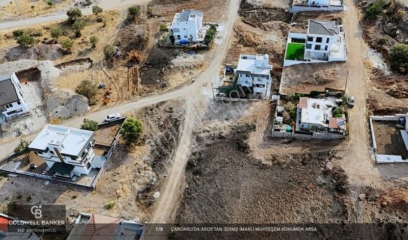 Dikili Çandarlıda Deniz Manzaralı Villa İmarlı Satılık Köşe Arsa - Görsel 3