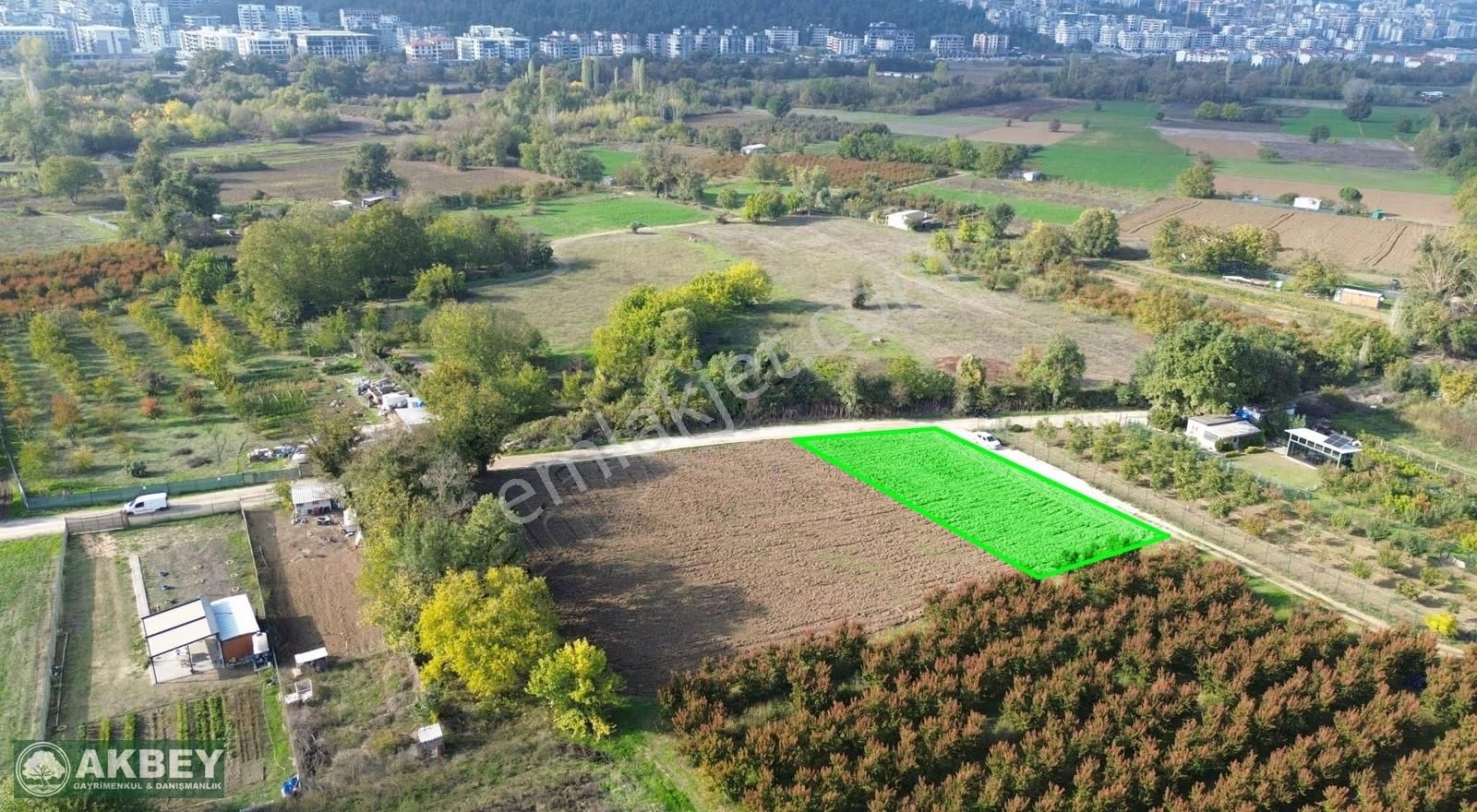 Akbey'den Yıl Sonu Fırsatı! Tek Tapu Resmi Yola Cephe Arazi - Görsel 13