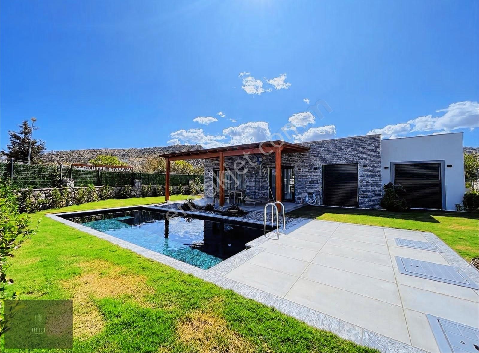 Bodrum Gündoğan'da Müstakil Havuzlu Yıllık Kiralık Villa - Görsel 24