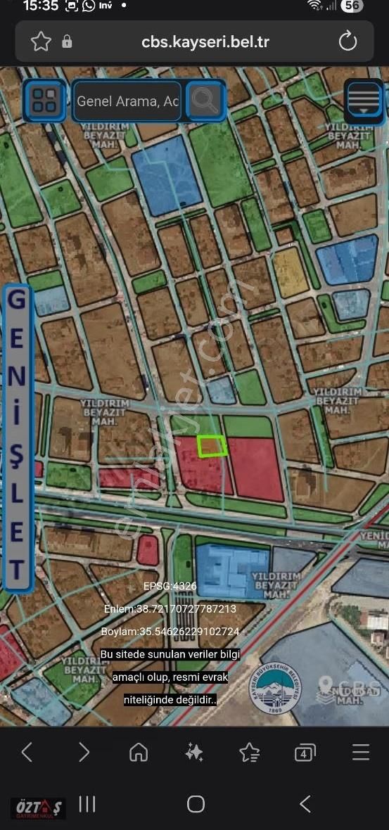 Y.beyazıt Mah.hulusi Akar Cad. Uzerinde Satılık Ticari Hisse - Görsel 8