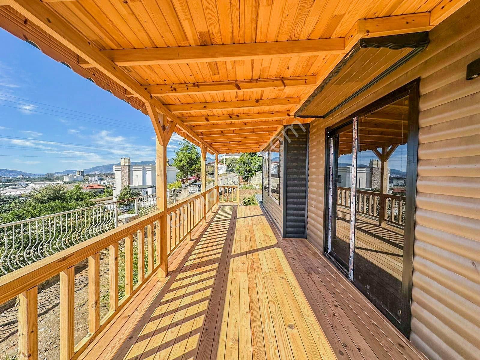 Alanya Yaylalı Mah. Full Kale Deniz Manzaralı 391m2 Tarla Ve 120 M2 Ağaç Ev - Görsel 27