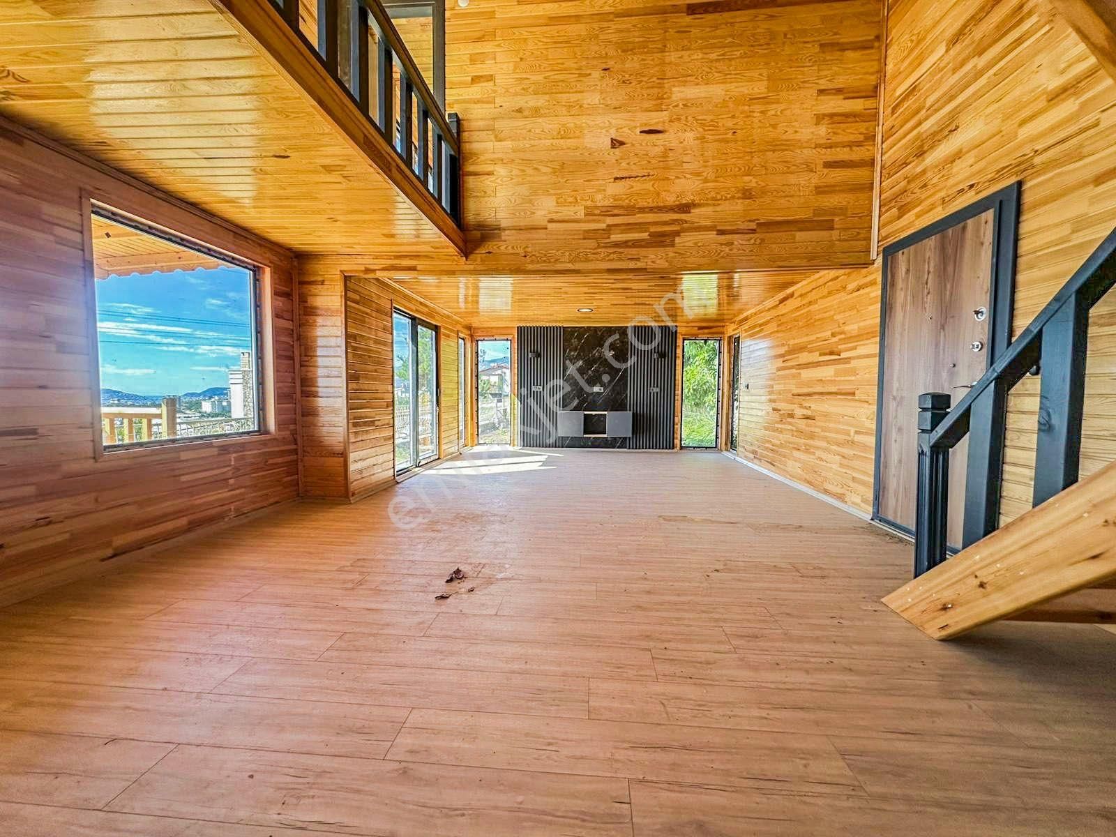 Alanya Yaylalı Mah. Full Kale Deniz Manzaralı 391m2 Tarla Ve 120 M2 Ağaç Ev - Görsel 5