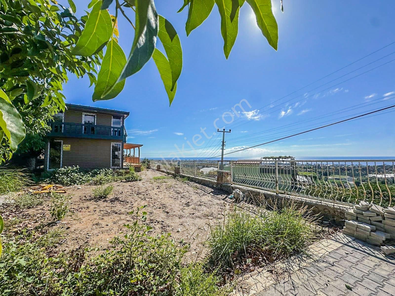 Alanya Yaylalı Mah. Full Kale Deniz Manzaralı 391m2 Tarla Ve 120 M2 Ağaç Ev - Görsel 35