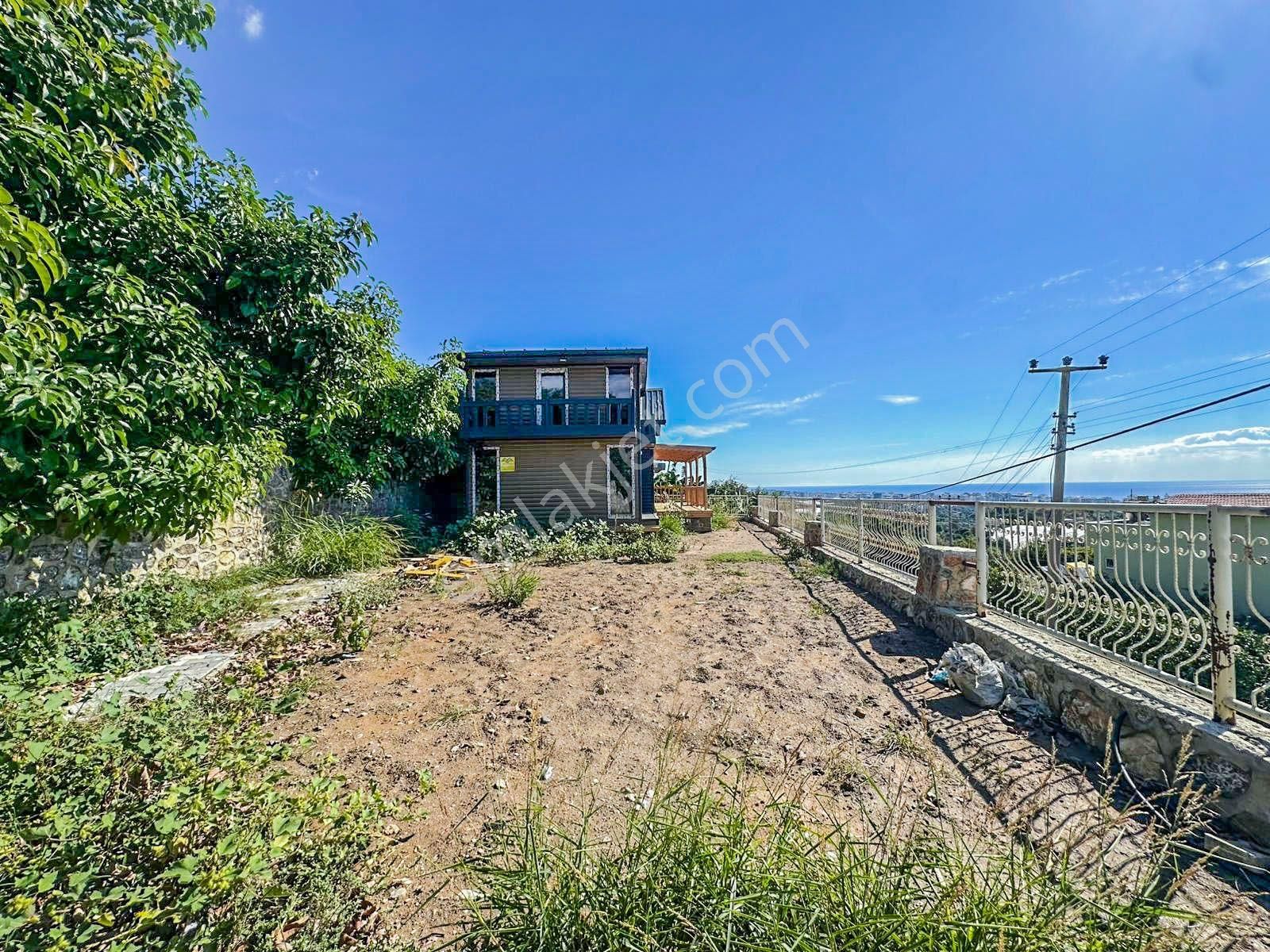 Alanya Yaylalı Mah. Full Kale Deniz Manzaralı 391m2 Tarla Ve 120 M2 Ağaç Ev - Görsel 14