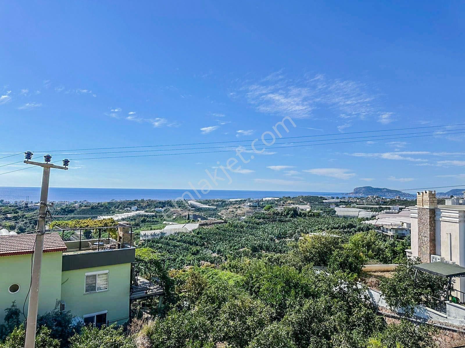 Alanya Yaylalı Mah. Full Kale Deniz Manzaralı 391m2 Tarla Ve 120 M2 Ağaç Ev - Görsel 26