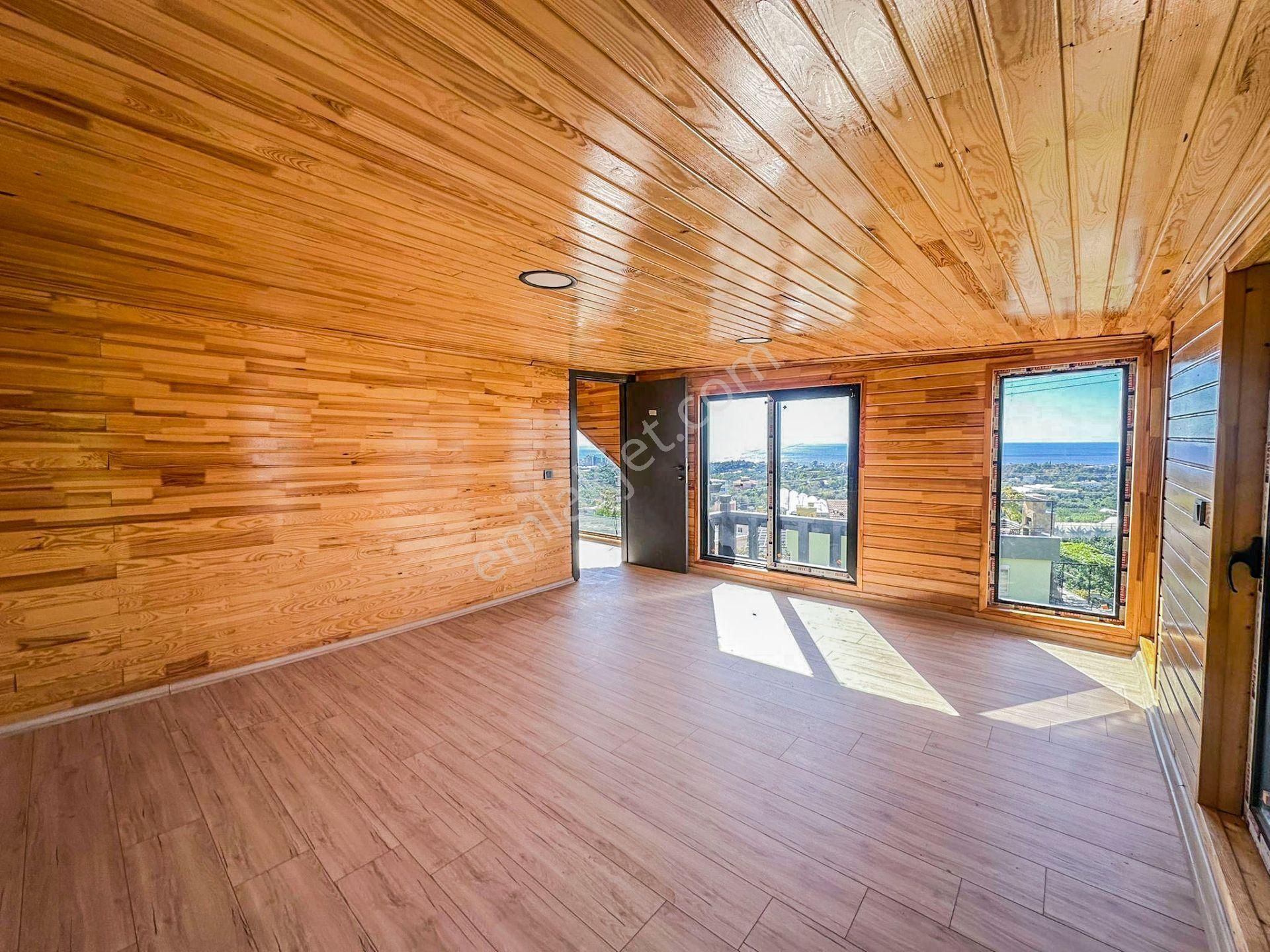 Alanya Yaylalı Mah. Full Kale Deniz Manzaralı 391m2 Tarla Ve 120 M2 Ağaç Ev - Görsel 8