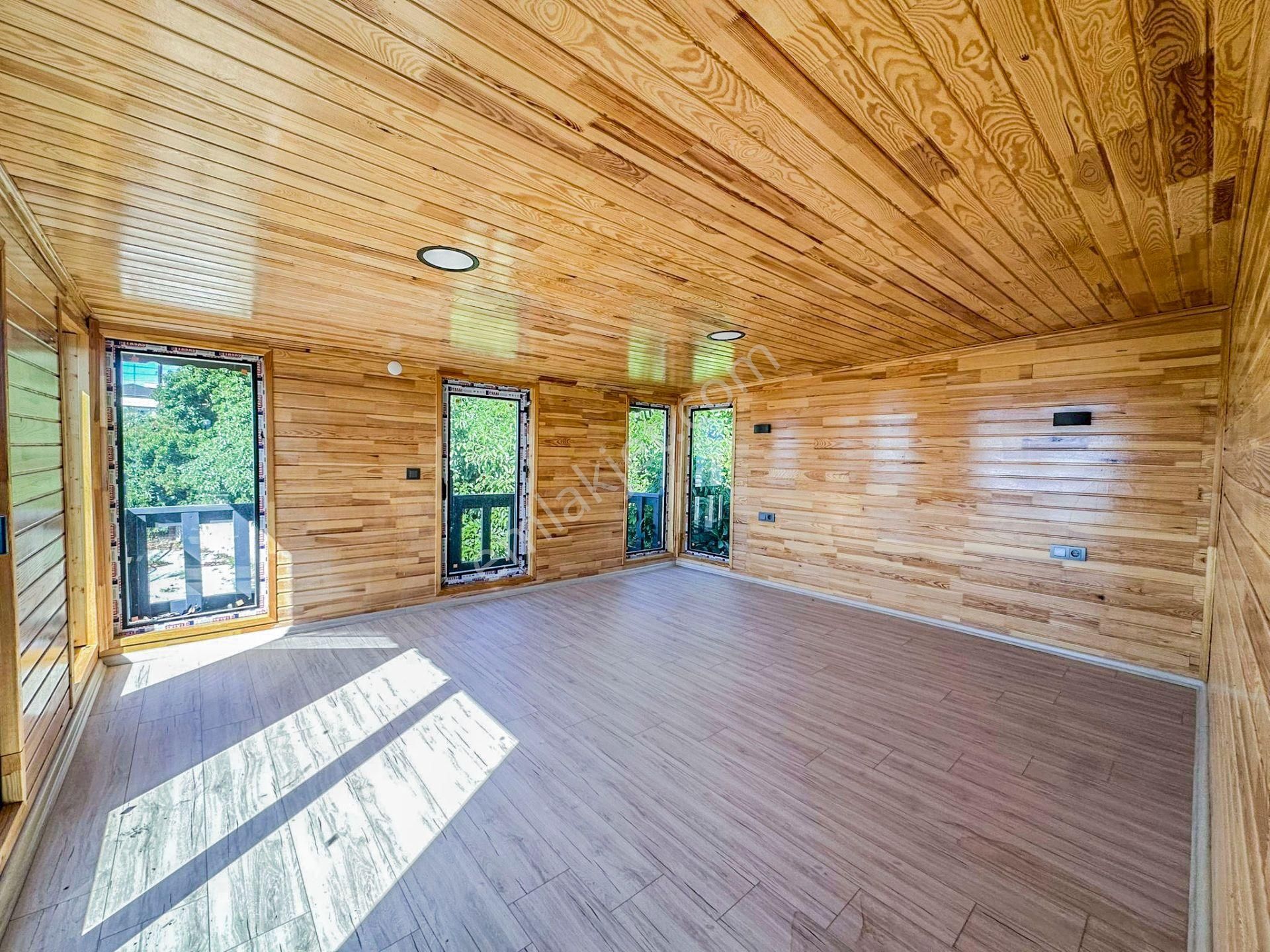 Alanya Yaylalı Mah. Full Kale Deniz Manzaralı 391m2 Tarla Ve 120 M2 Ağaç Ev - Görsel 11