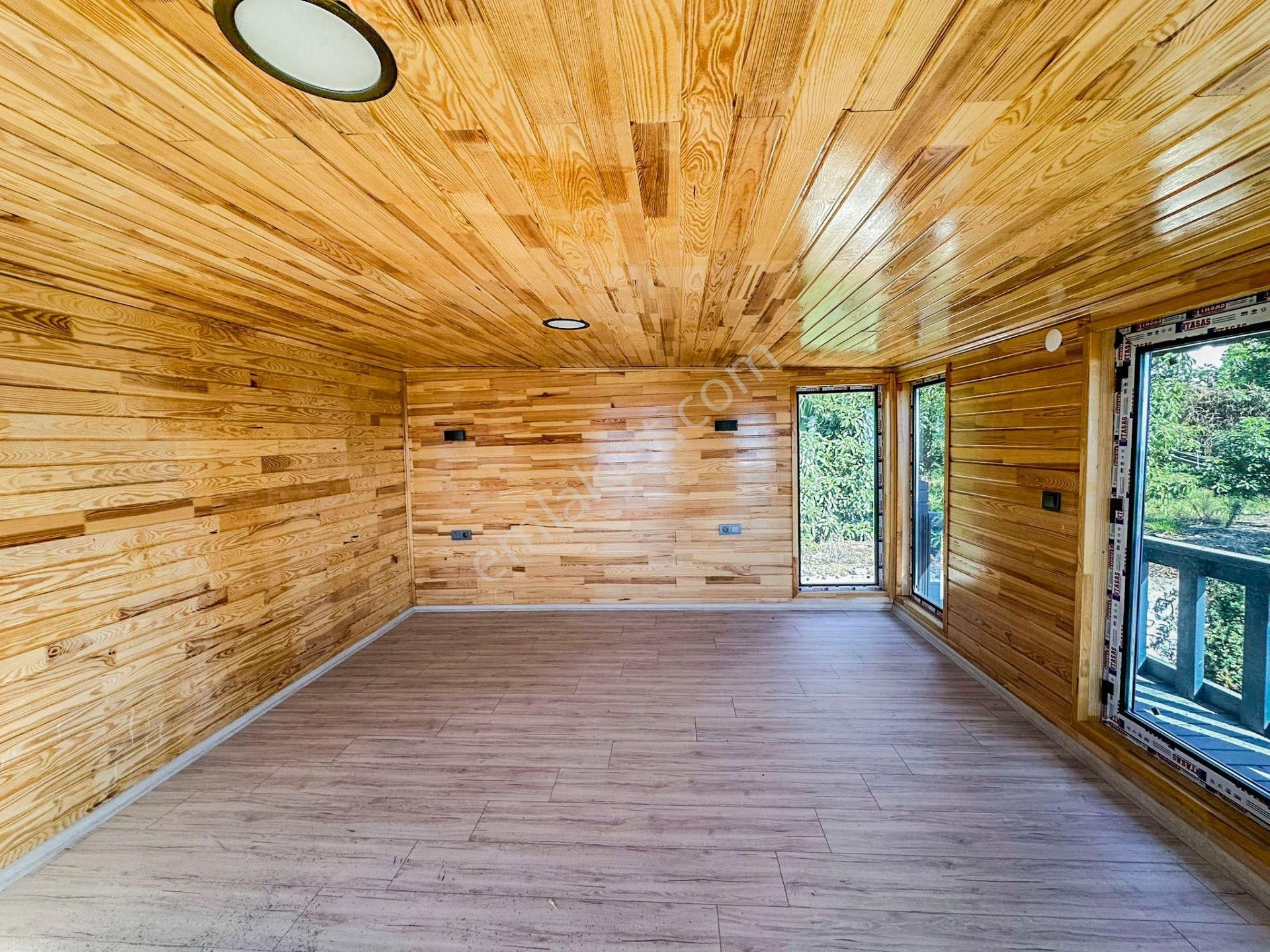 Alanya Yaylalı Mah. Full Kale Deniz Manzaralı 391m2 Tarla Ve 120 M2 Ağaç Ev - Görsel 20