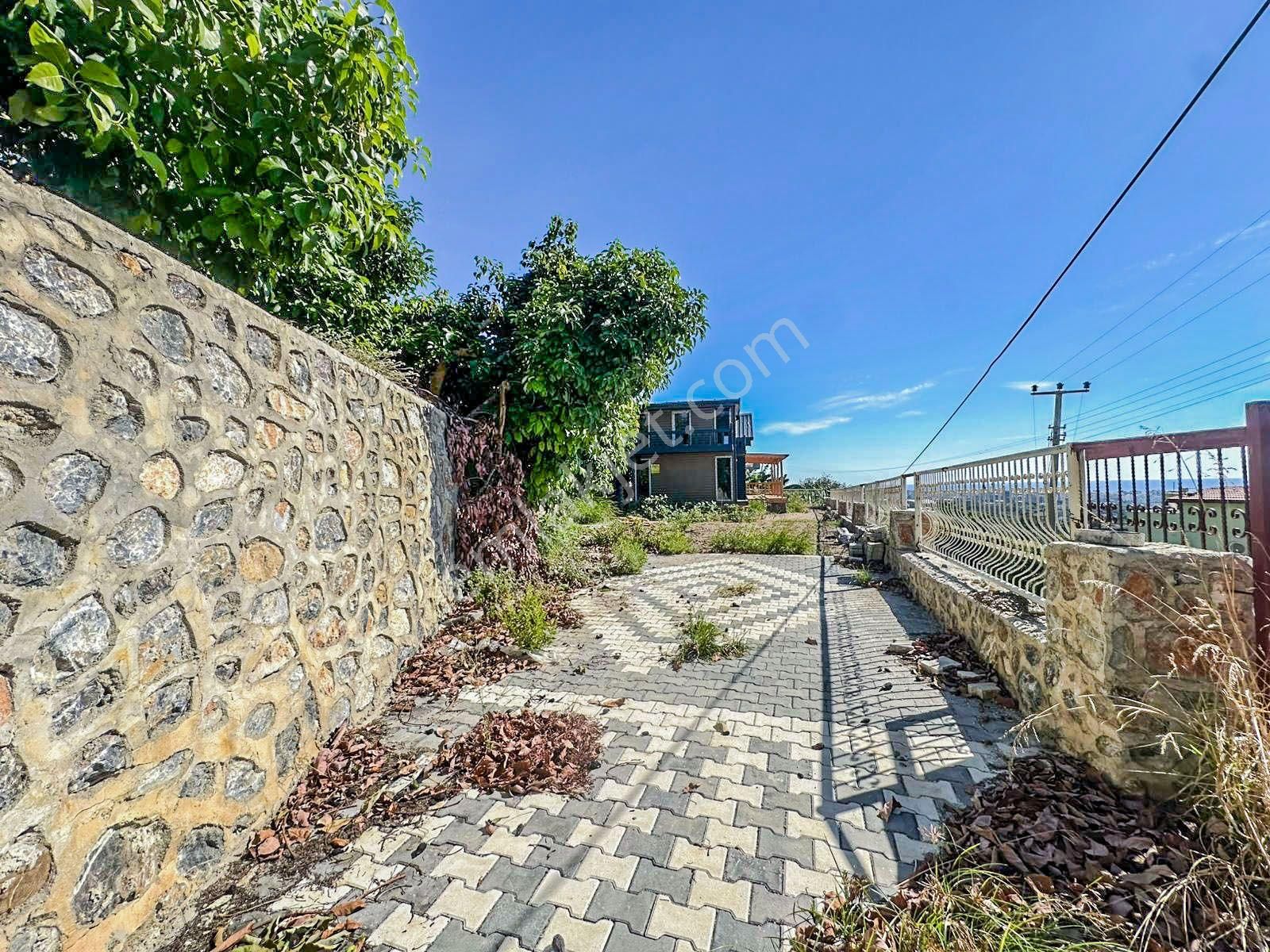 Alanya Yaylalı Mah. Full Kale Deniz Manzaralı 391m2 Tarla Ve 120 M2 Ağaç Ev - Görsel 33