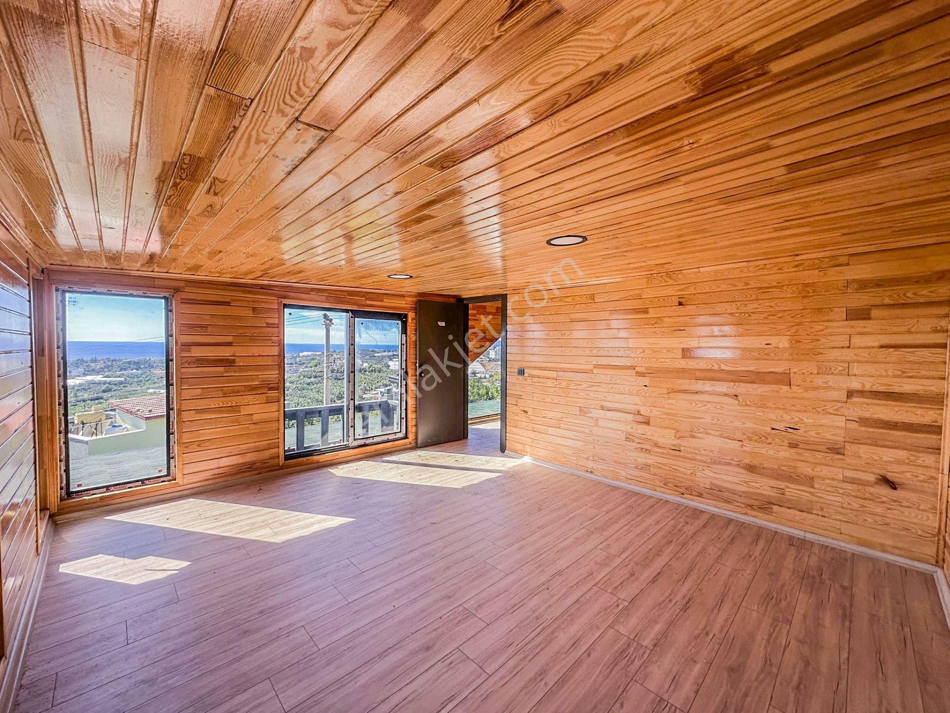 Alanya Yaylalı Mah. Full Kale Deniz Manzaralı 391m2 Tarla Ve 120 M2 Ağaç Ev - Görsel 15