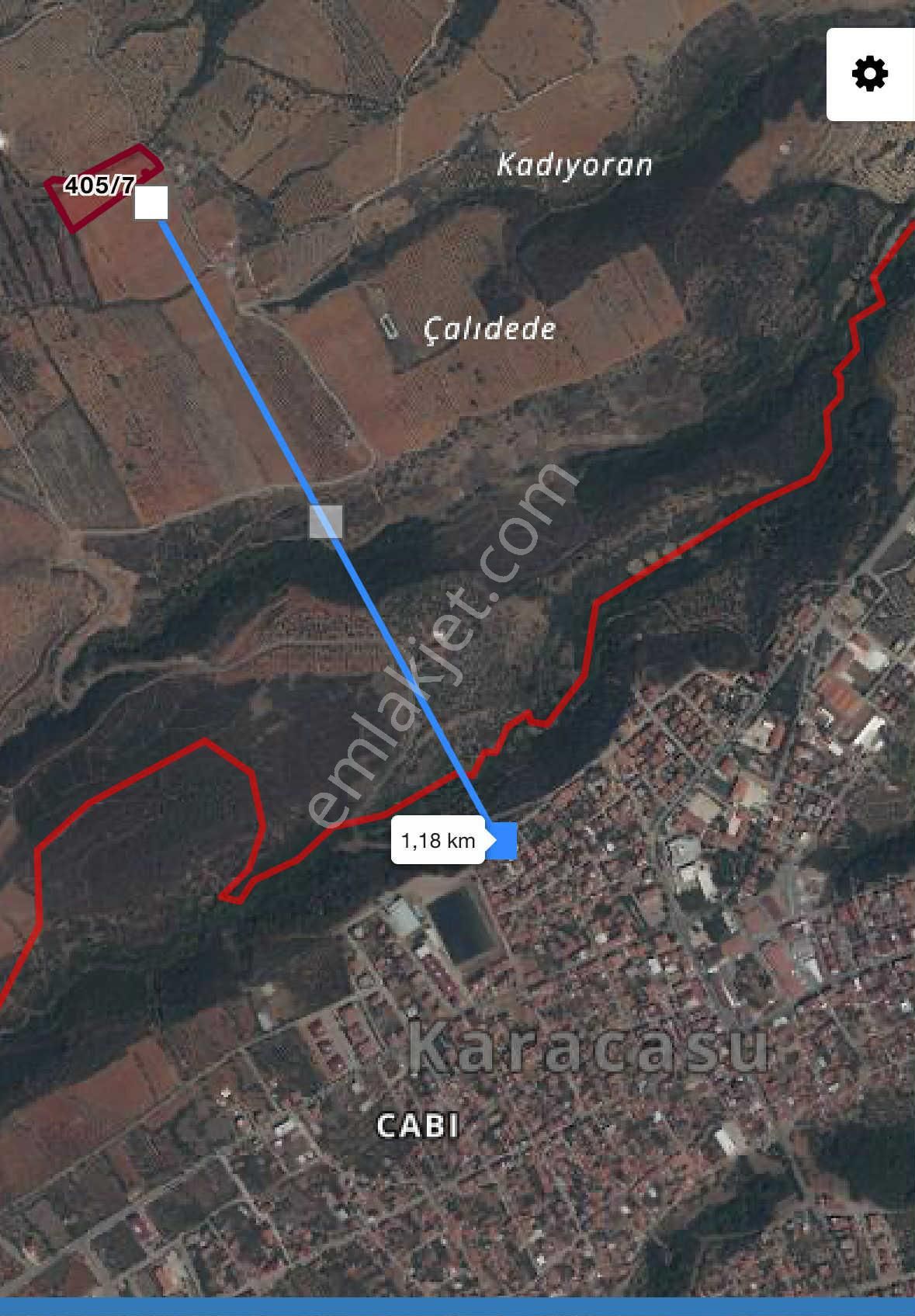 Karacasu’ Da Satılık 10.264 M2 Zeytinlik - Görsel 4