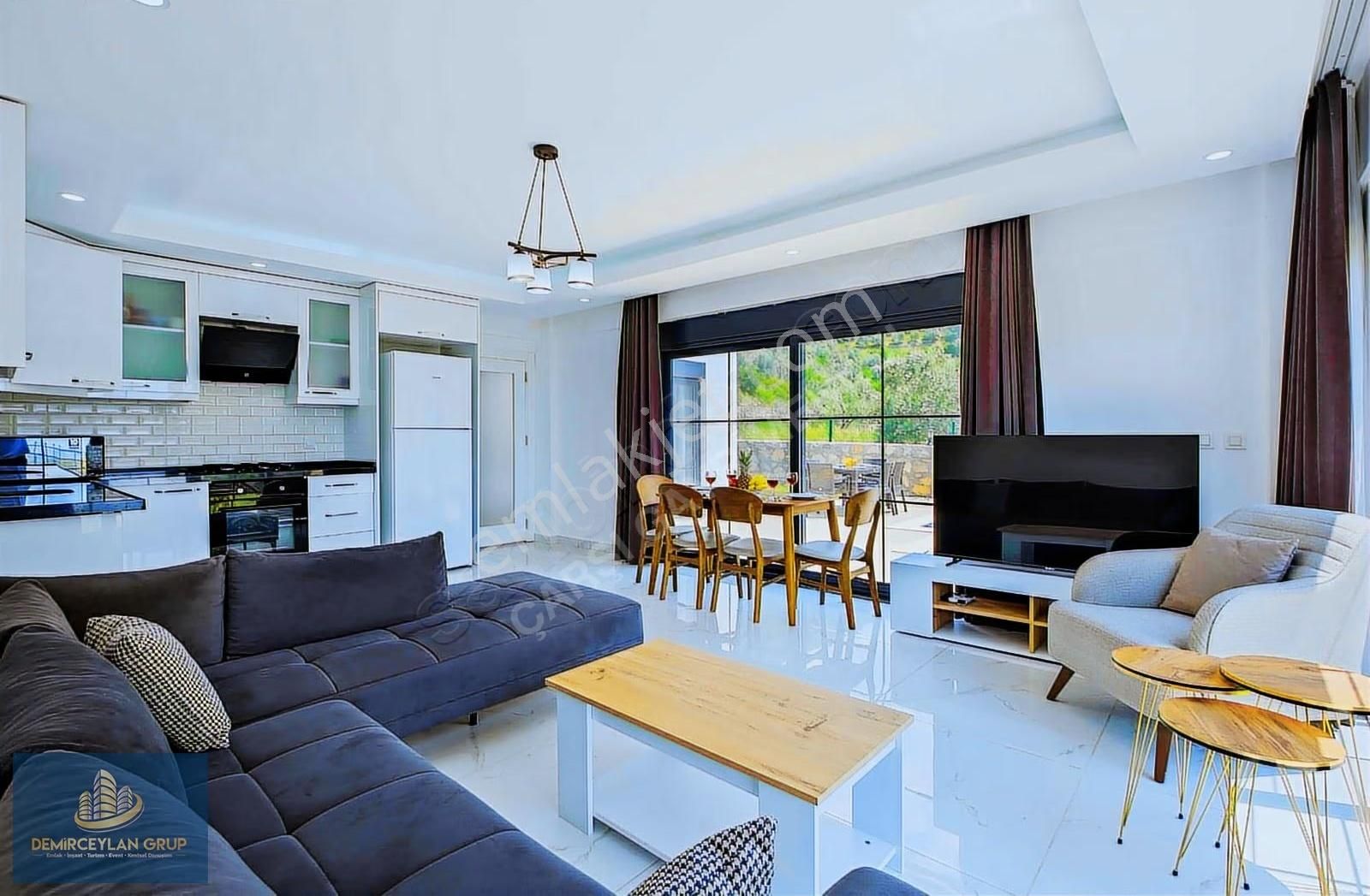 Fethiye İncirköyde Eşyalı Müstakil 3+1 Villa Kiralık - Görsel 4