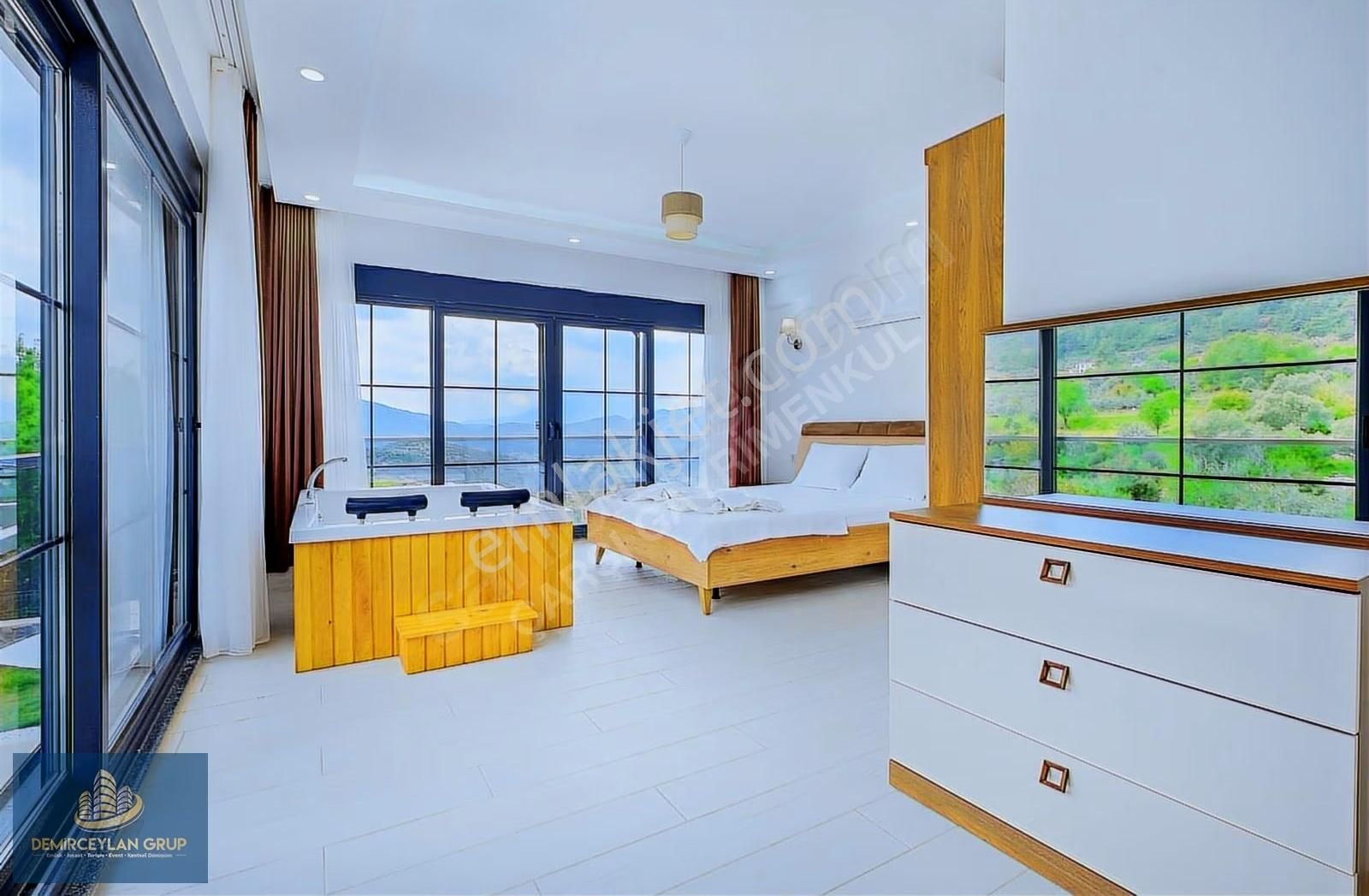 Fethiye İncirköyde Eşyalı Müstakil 3+1 Villa Kiralık - Görsel 20