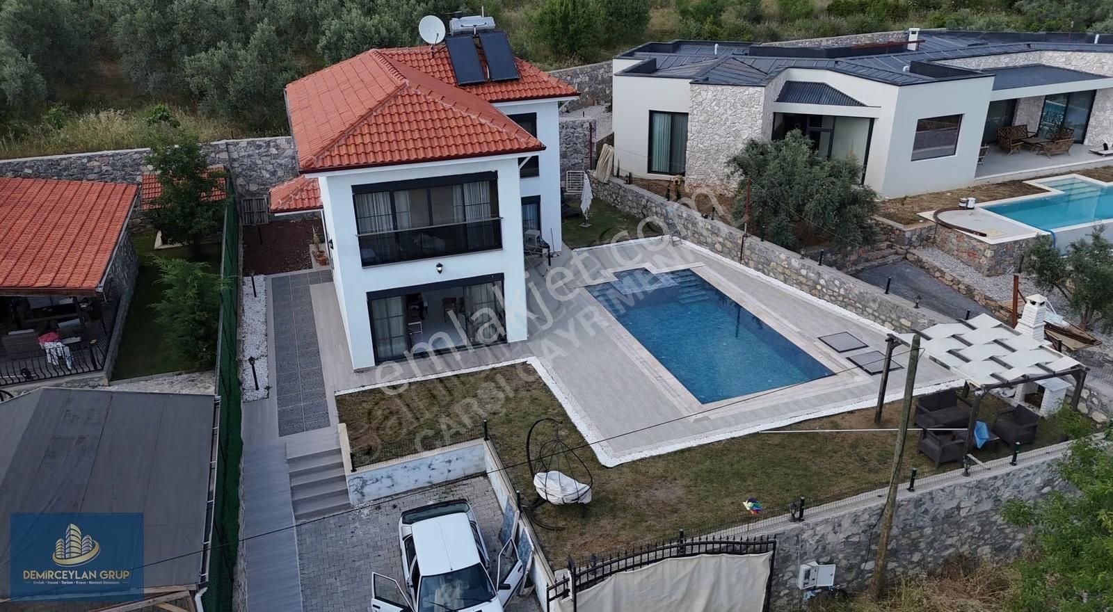 Fethiye İncirköyde Eşyalı Müstakil 3+1 Villa Kiralık - Görsel 34