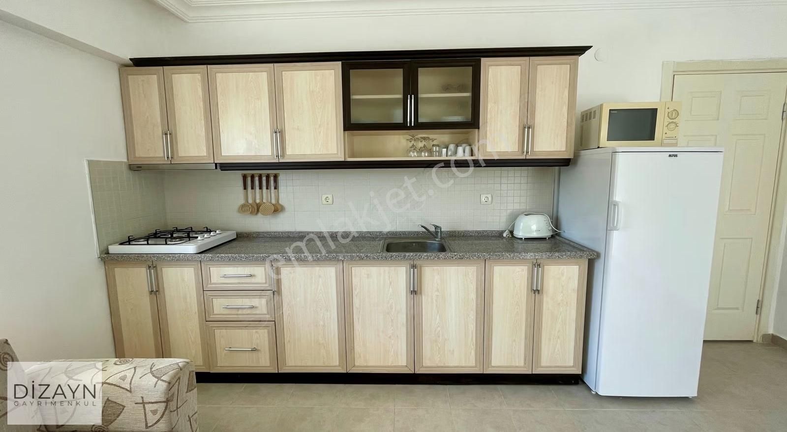 Didim Efelerde Havuzlu Site İçerisinde Eşyalı 1+1 Köşe Daire - Görsel 14