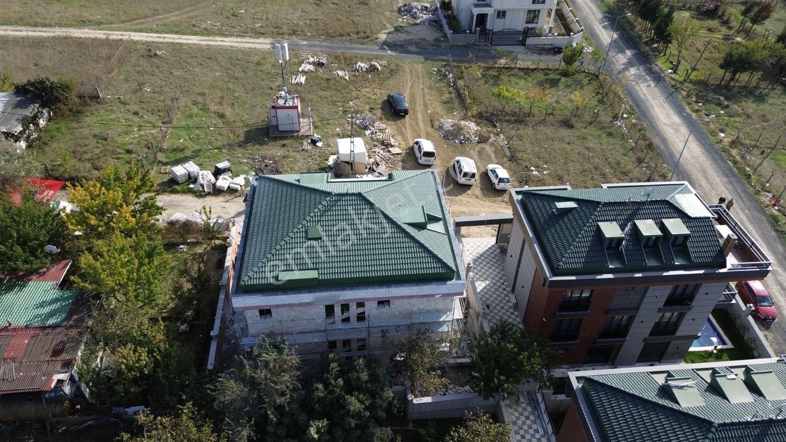 Güzelce Deniz Manzaralı Özel Yapım Taş Cepheli 4+2 Satılık Villa - Görsel 18