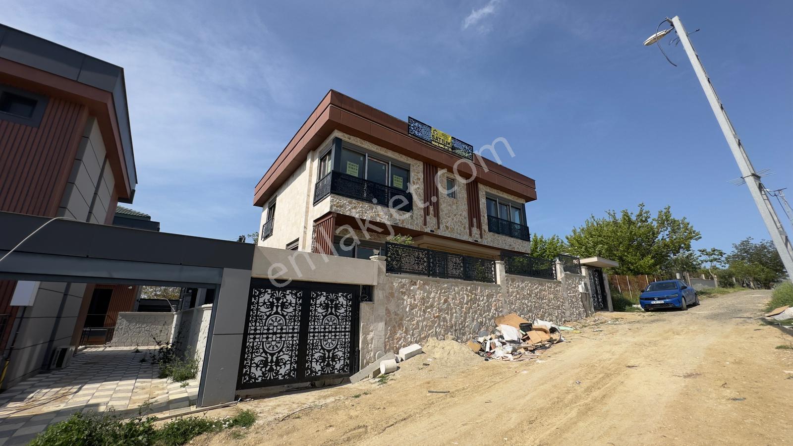 Güzelce Deniz Manzaralı Özel Yapım Taş Cepheli 4+2 Satılık Villa - Görsel 15