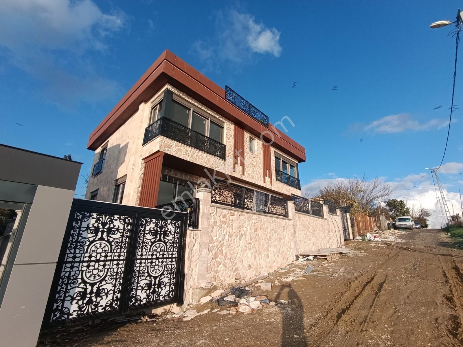 Güzelce Deniz Manzaralı Özel Yapım Taş Cepheli 4+2 Satılık Villa - Görsel 15