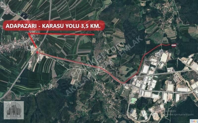 Söğütlü 3. Organize Sanayi Bölgesinin Dibinde 5.261 M2 Fındıklık - Görsel 5