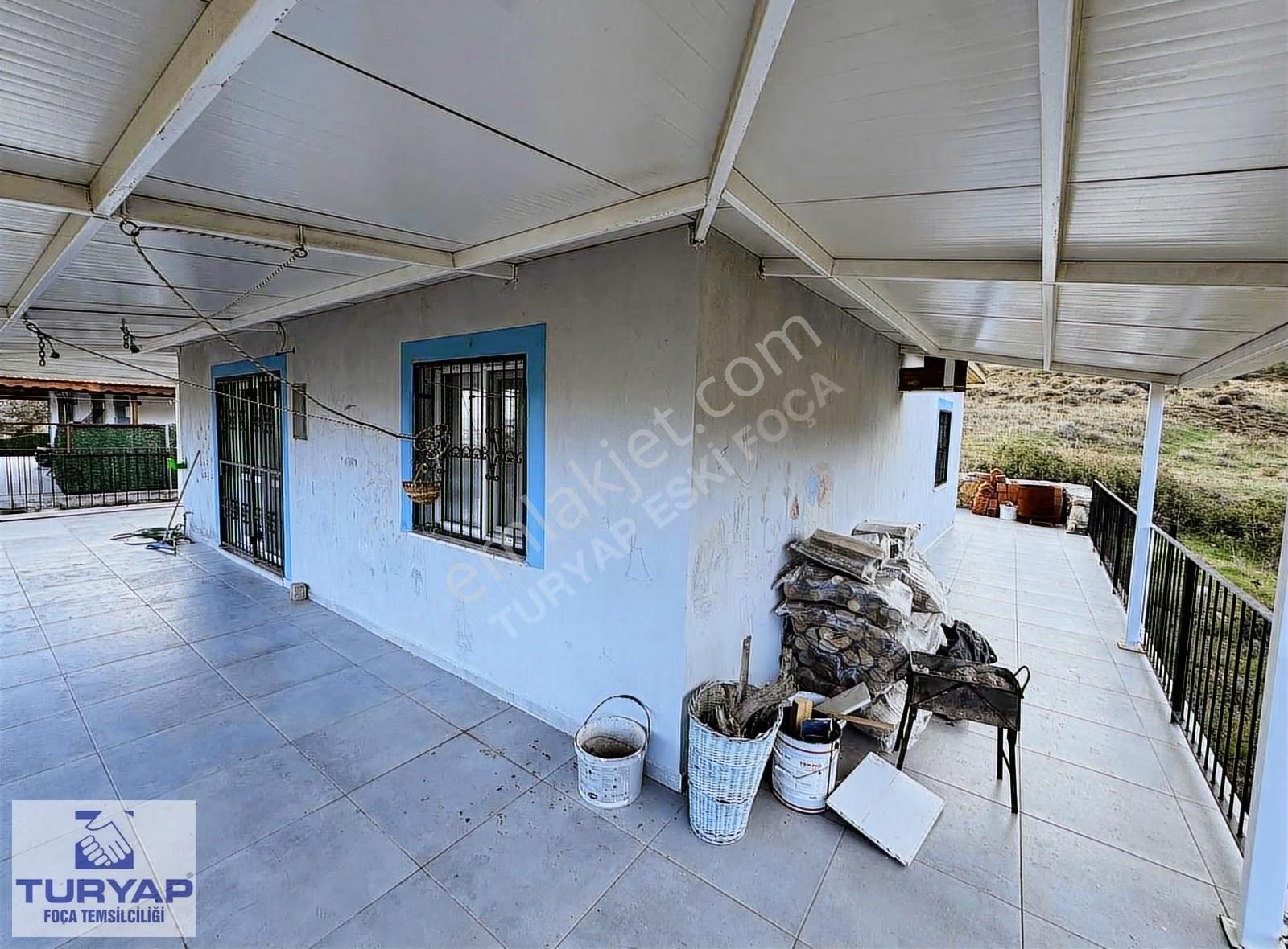 Turyap Foça'dan Yeşilin En Güzel Tonunda Tek Tapu Satılık Arsa - Görsel 8