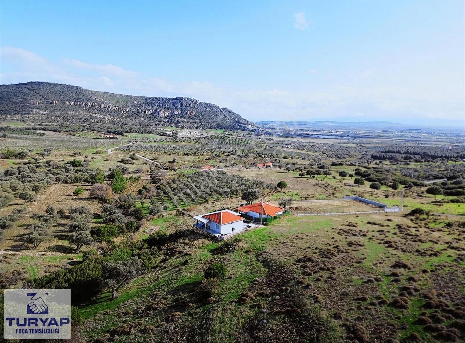 Turyap Foça'dan Yeşilin En Güzel Tonunda Tek Tapu Satılık Arsa - Görsel 17