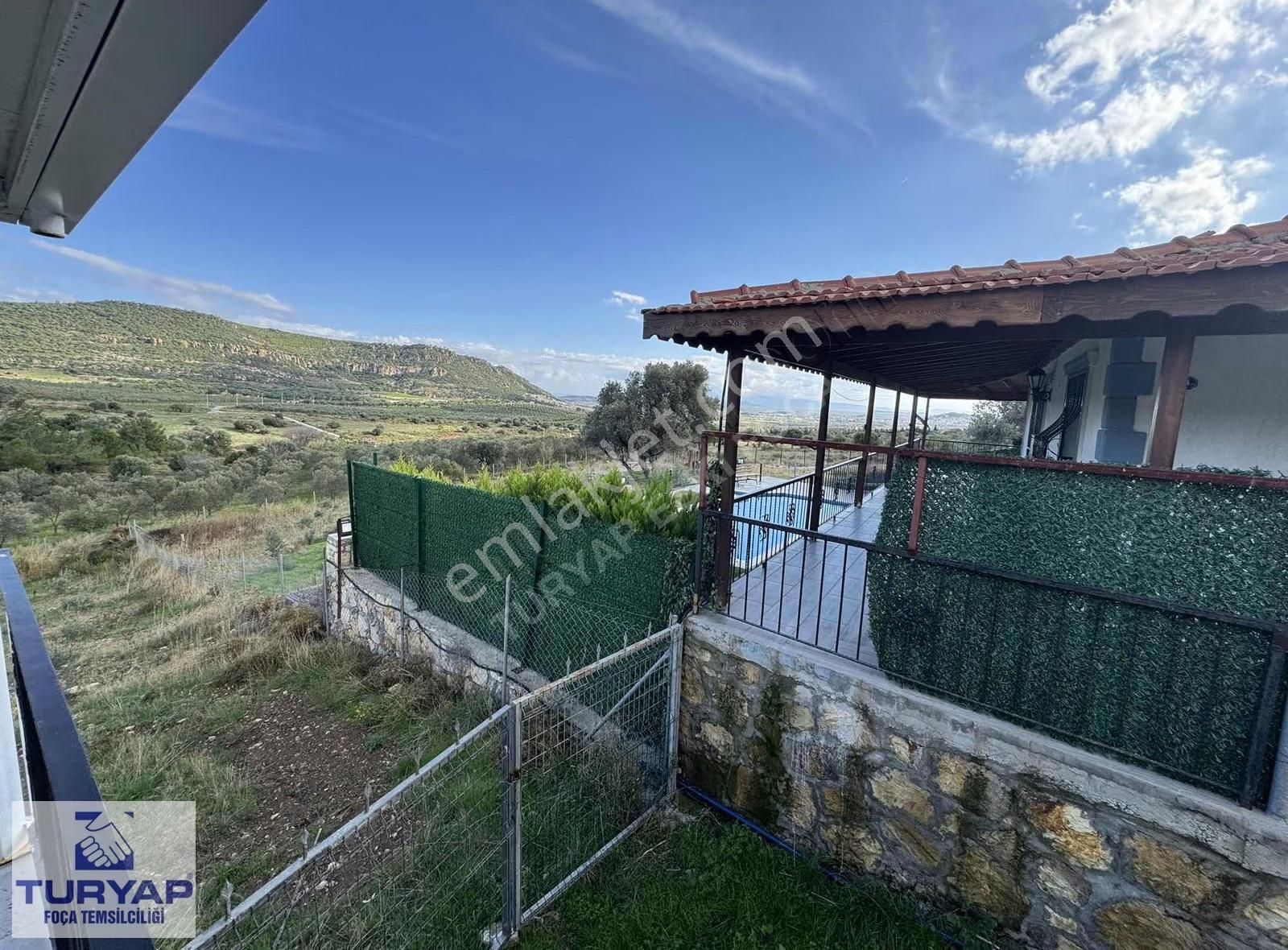 Turyap Foça'dan Yeşilin En Güzel Tonunda Tek Tapu Satılık Arsa - Görsel 21