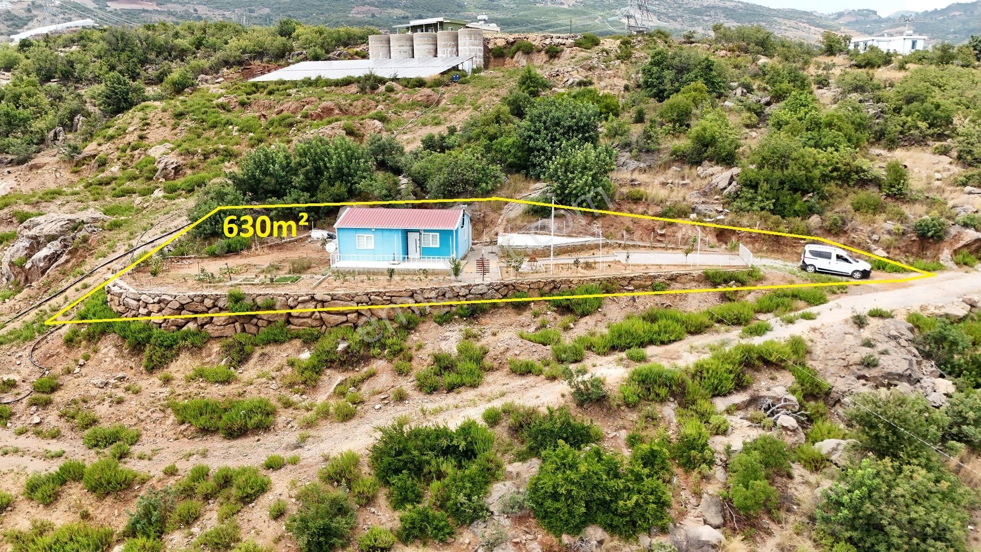 Satılık 630 M² Tarla, Alanya-güneyköy