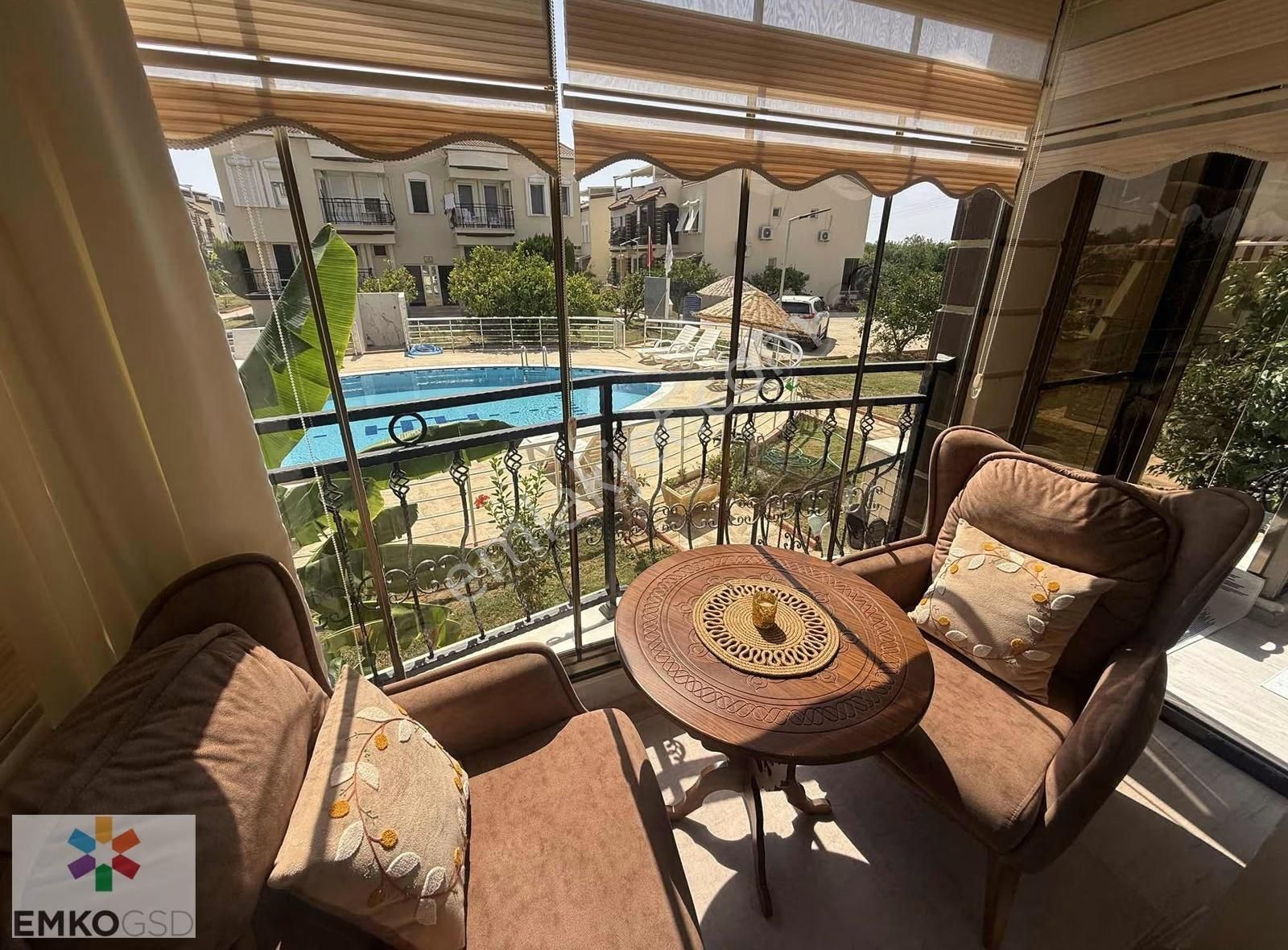 Havuzlu Sıte İçerisinde 2+1 Yazlık(emko) - Görsel 14