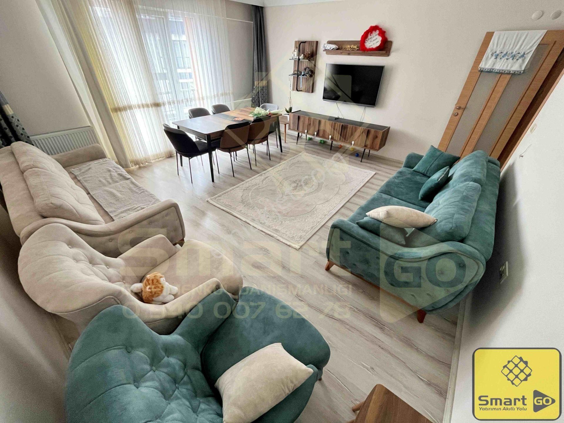 100. Yıl'da Harika Konumlu 3+1 Satılık Daire - Görsel 3