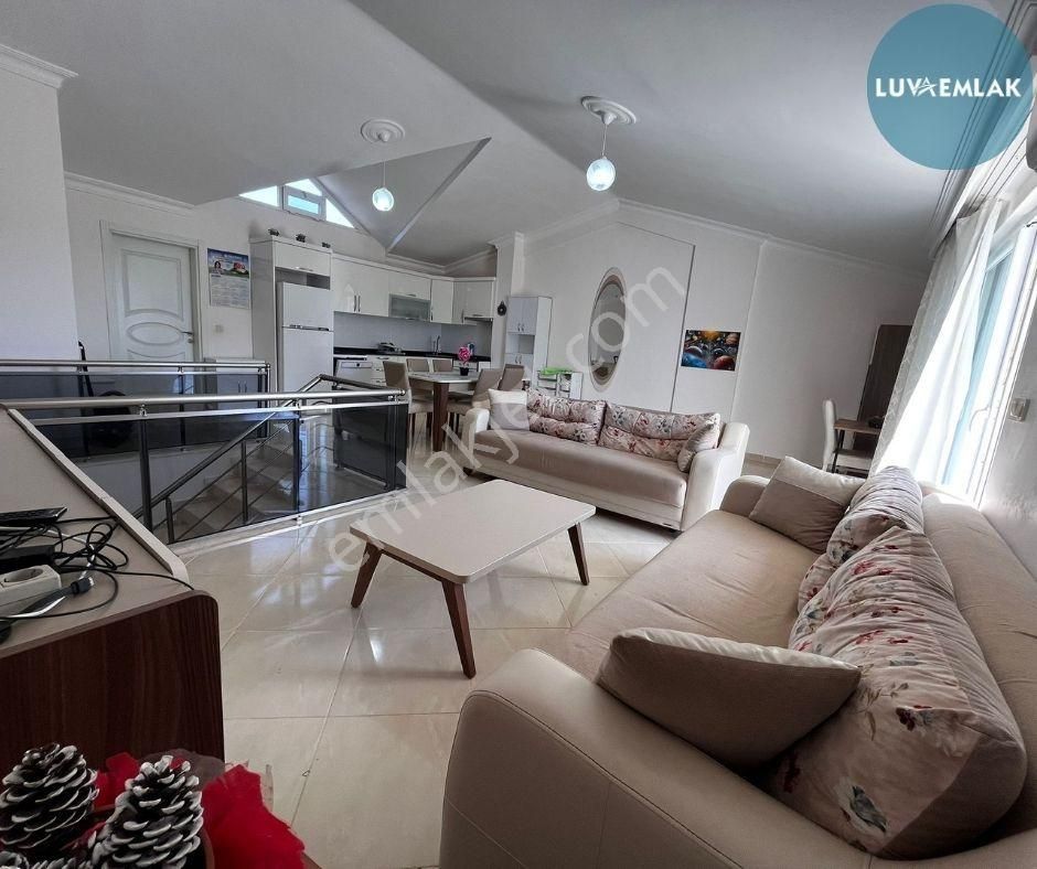 Didim Akbük'te Deniz Manzaralı Eşyalı 2+1 Dubleks - Görsel 16