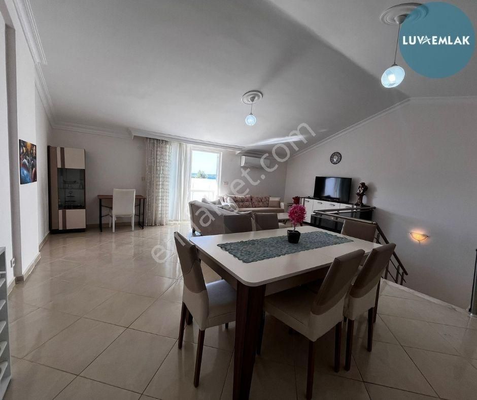 Didim Akbük'te Deniz Manzaralı Eşyalı 2+1 Dubleks - Görsel 14