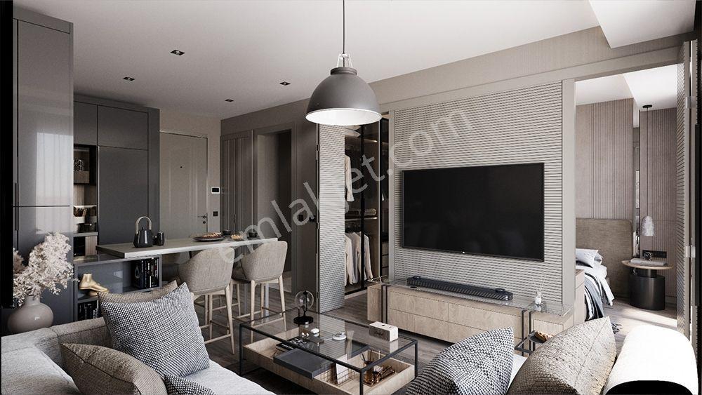 Saraycık'ta Finest Bulvar'da Avm Projesinde 1+1 Satılık Daire - Görsel 19