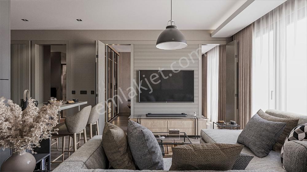 Saraycık'ta Finest Bulvar'da Cadde Üstü 1+1 Satılık Daire - Görsel 28